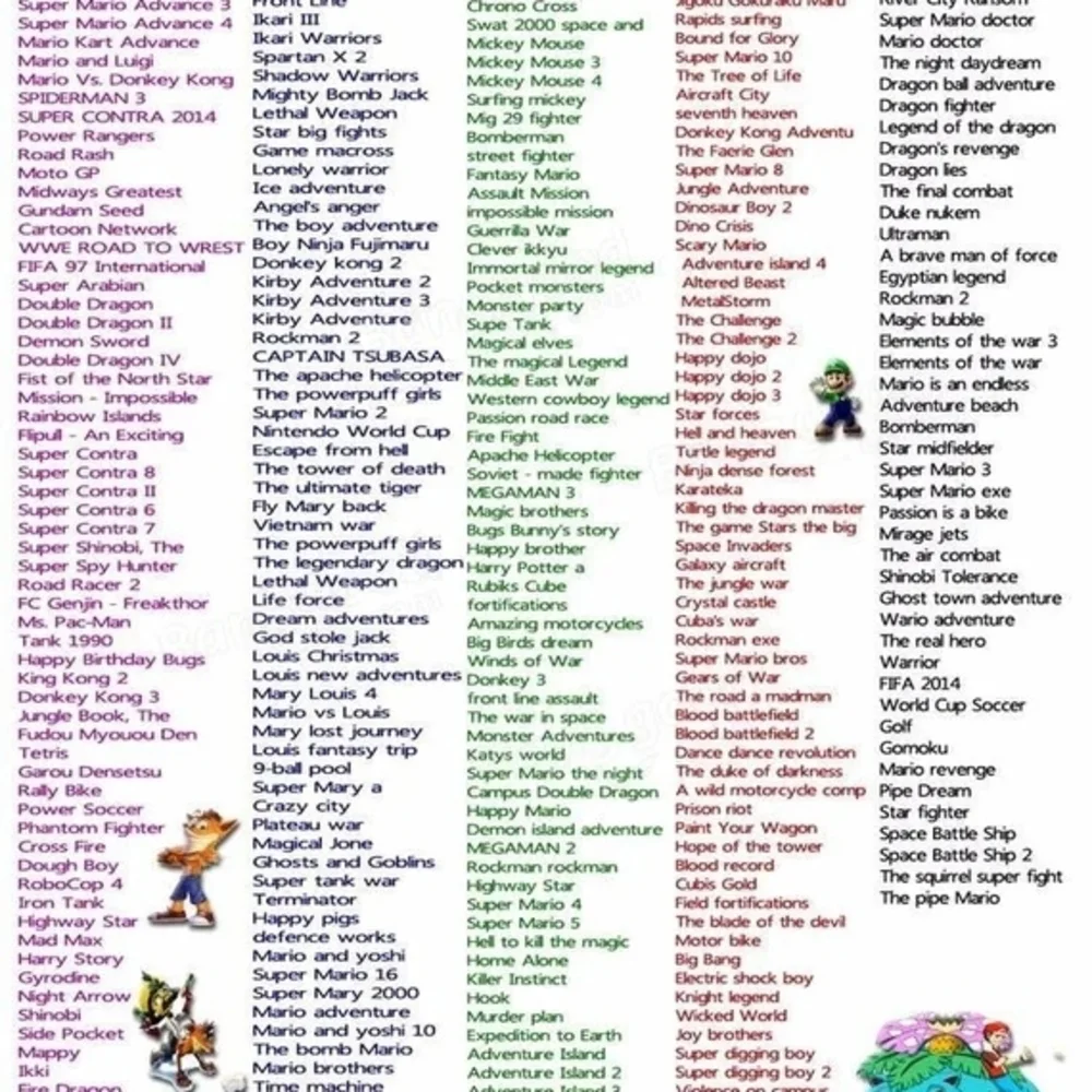 Pokémon Compilation Game Cartridge